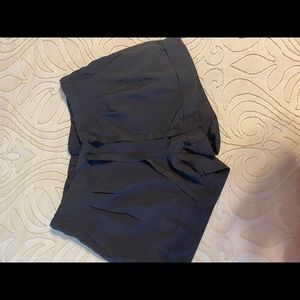 Lululemon black shorts with cuff bottom